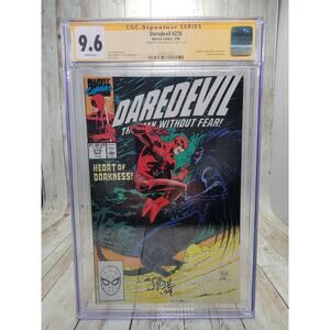 Daredevil #278 (1990) CGC Signature Series 9.6 W/P, Signed by John Romita Jr.